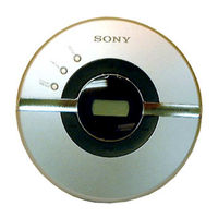 Sony D-EJ106CK - CD Walkman Player Service Manual