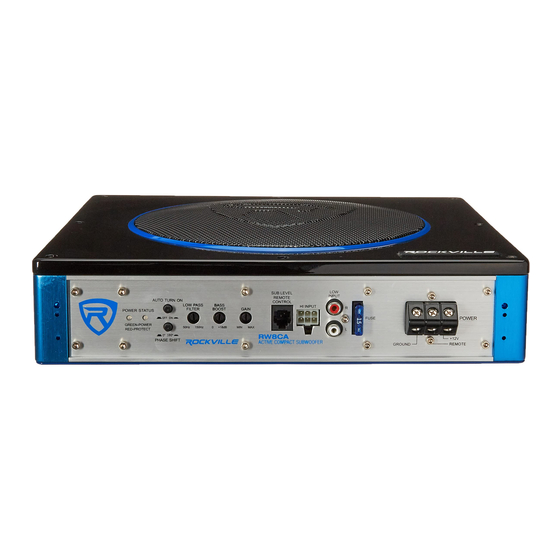 Rockville RW8CA User Manual