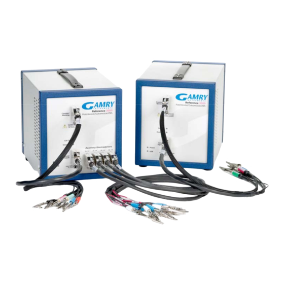 Gamry Reference 3000 Operator's Manual