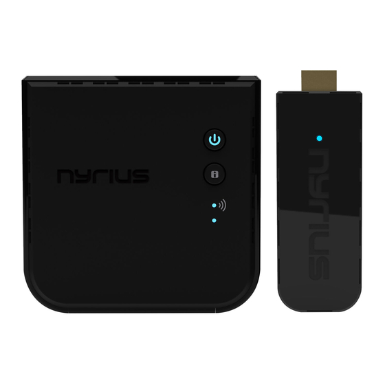 Nyrius NPCS650 Quick Start Manual