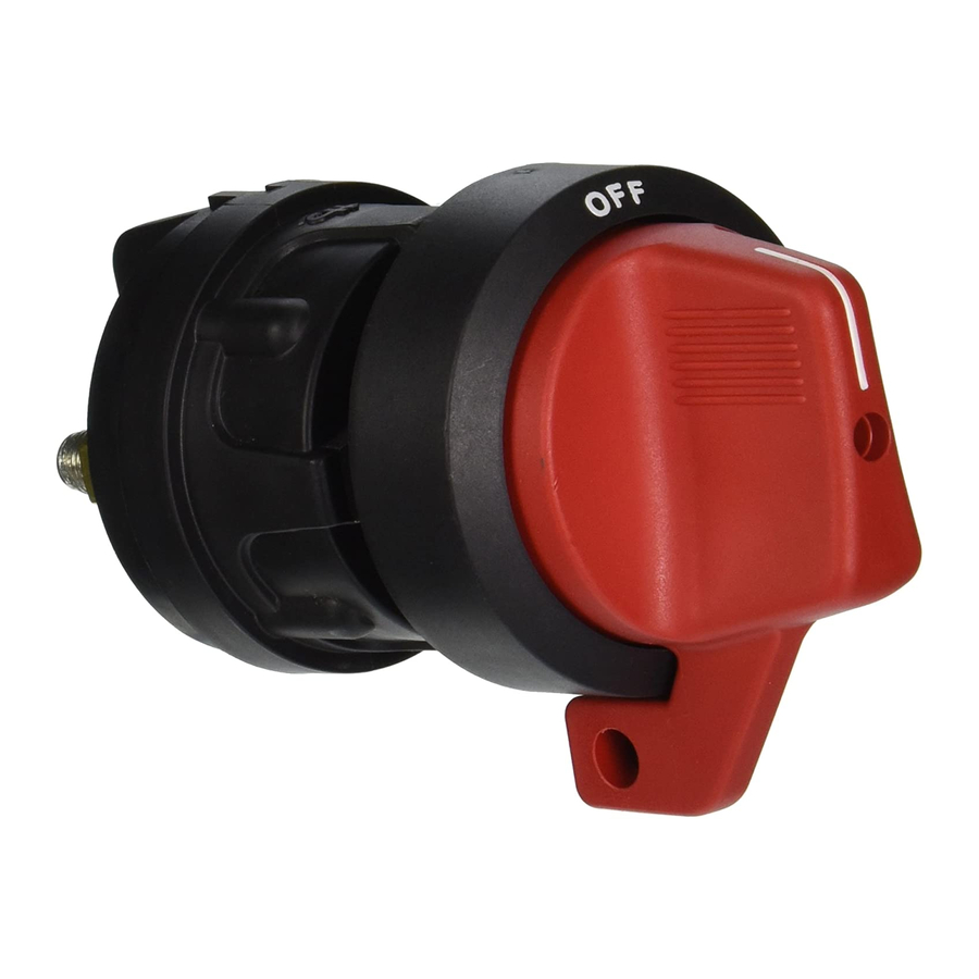 Cole Hersee 75920 Quick Start Manual