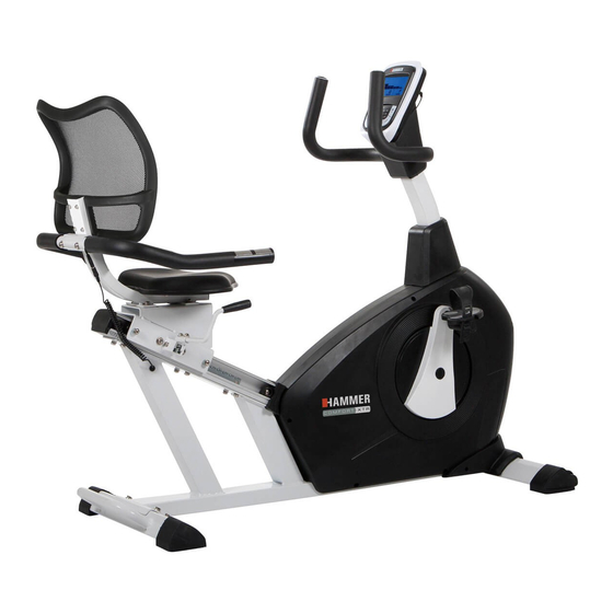Hammer Ergometer COMFORT XTR Manual