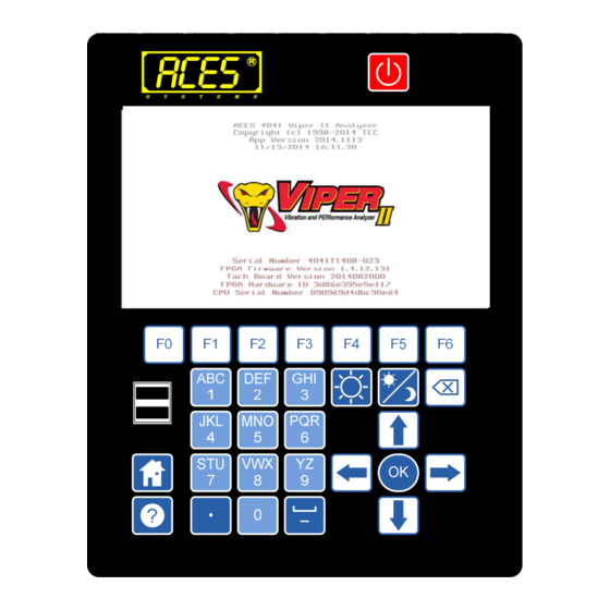 ACES SYSTEMS Viper II Manuals