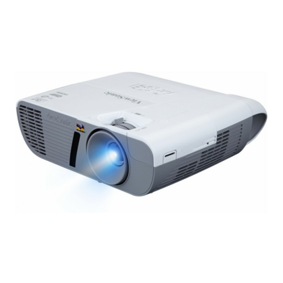 ViewSonic LightStream PJD6252L Manual