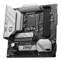 MSI B760M PROJECT ZERO User Manual
