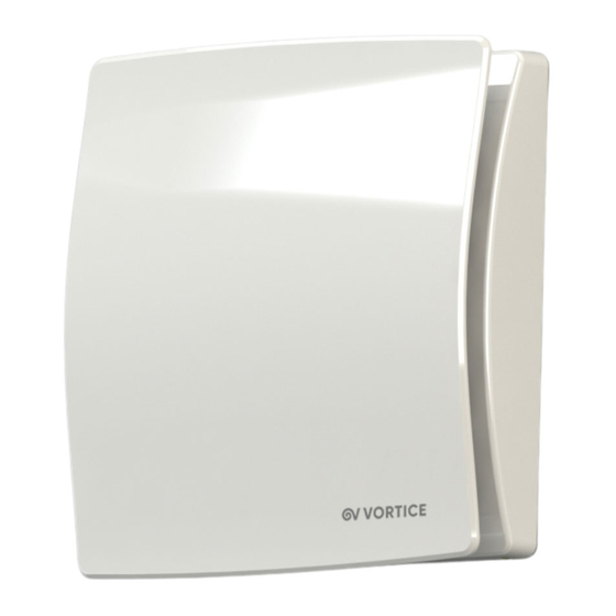 Vortice AER DMEV 100 Instruction Booklet