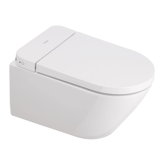 DURAVIT SensoWash D-Neo Mounting Instructions