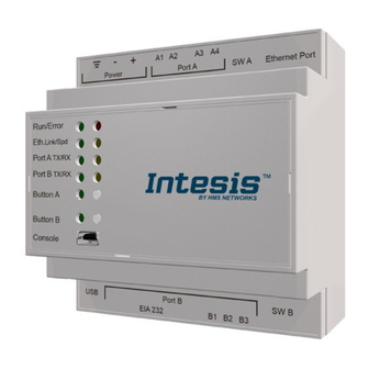 IntesisBox PA-AC-KNX-16/64 Installation Sheet