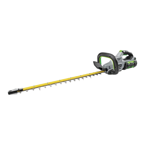 EGO POWER + HT2000E Manuals