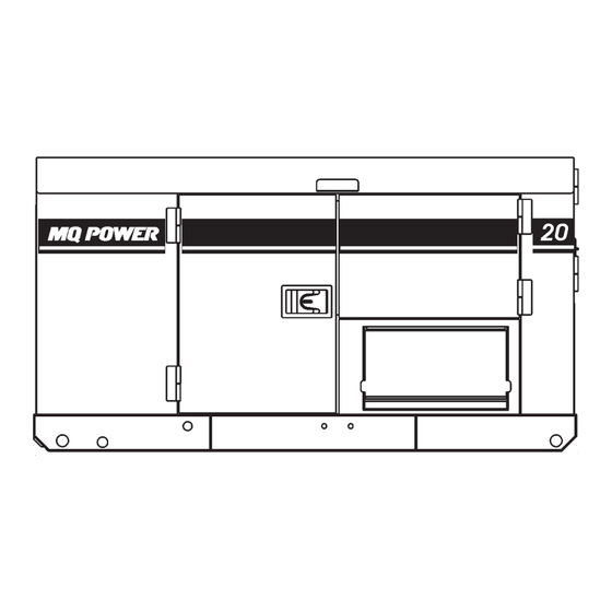 MULTIQUIP Power WHISPERWATT DCA-20SPX Operation And Parts Manual