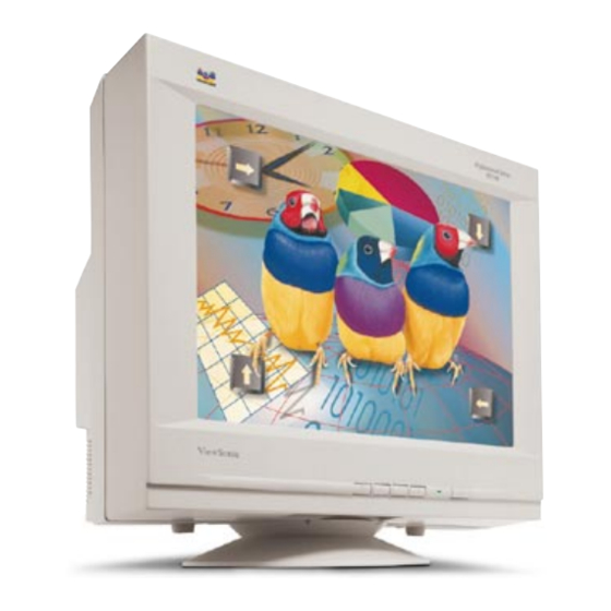 VIEWSONIC PF790 SPECIFICATION SHEET Pdf 