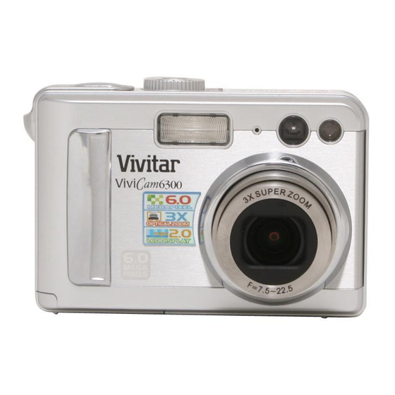 VIVITAR VIVICAM 6300 USER MANUAL Pdf Download | ManualsLib