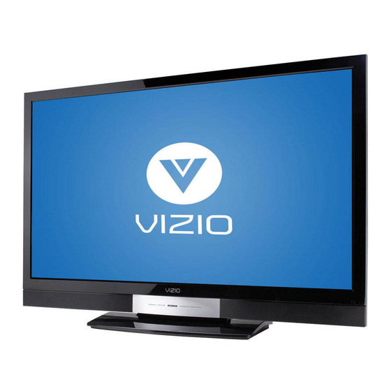 VIZIO SV472XVT SPECIFICATIONS Pdf Download | ManualsLib