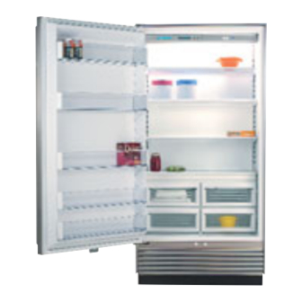 sub zero 601r refrigerator