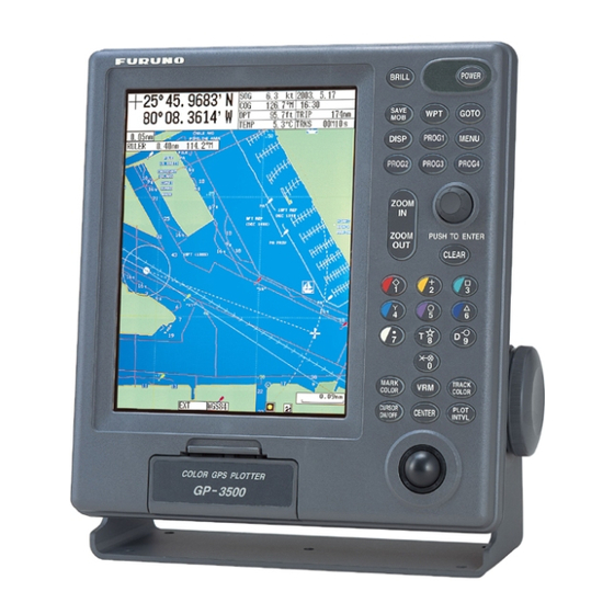 Furuno GP-3500 Operator's Manual