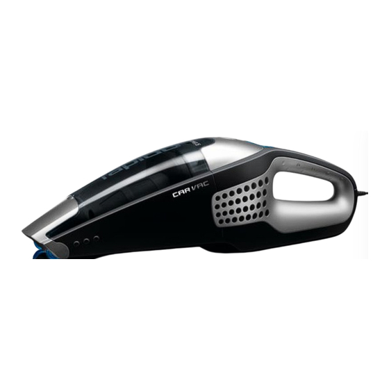 Electrolux RAPIDO CAR VAC ZB412C User Manual