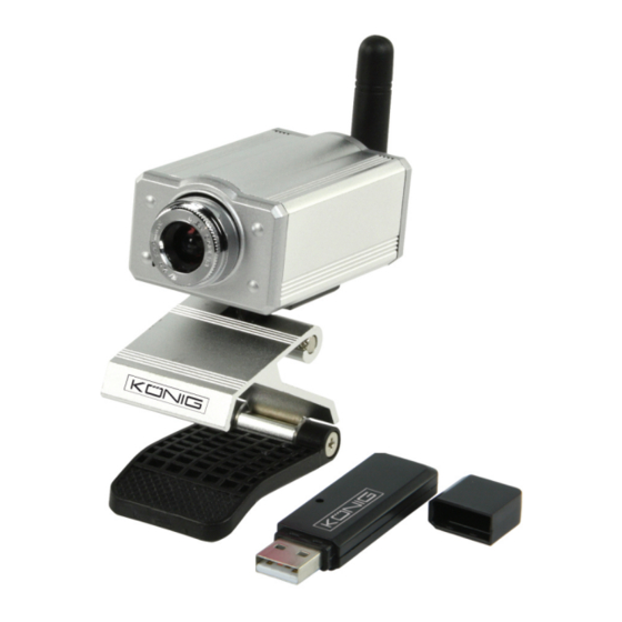 Konig CMP-WEBCAM100 Manual