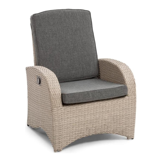 Blumfeldt Comfort Siesta Quick Start Manual