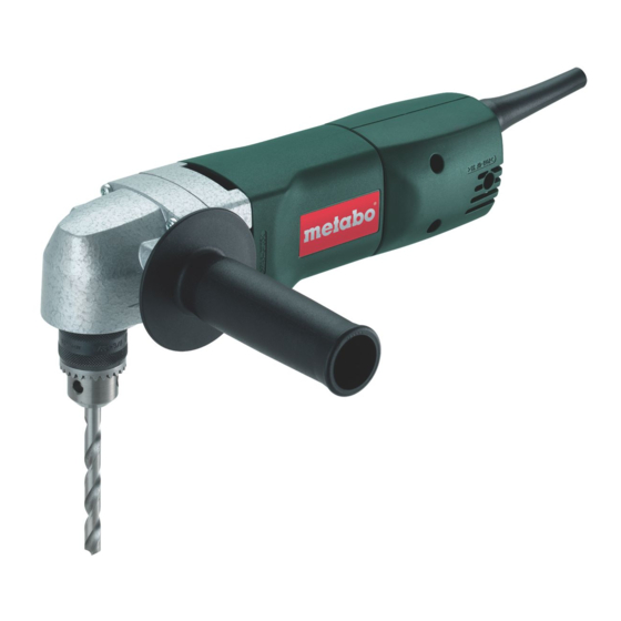 METABO WBE 700 - Manuals
