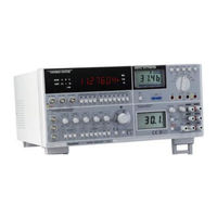 PeakTech 4110 Manual