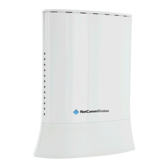 NetComm Wireless NF10W Quick Start Manual