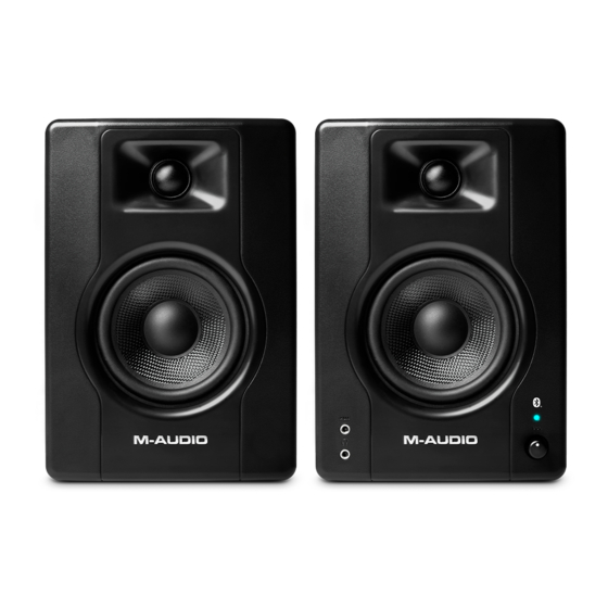 M-Audio BX4BT User Manual