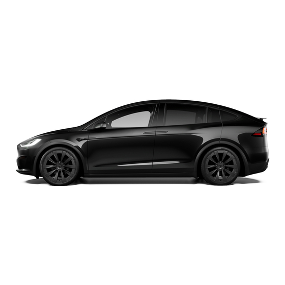 Tesla MODEL X 2021 Owner's Manual