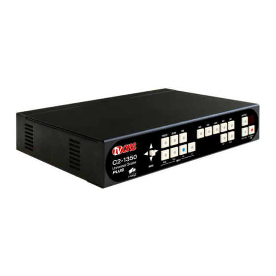 Tvone C2-1000 Series Operation Manual