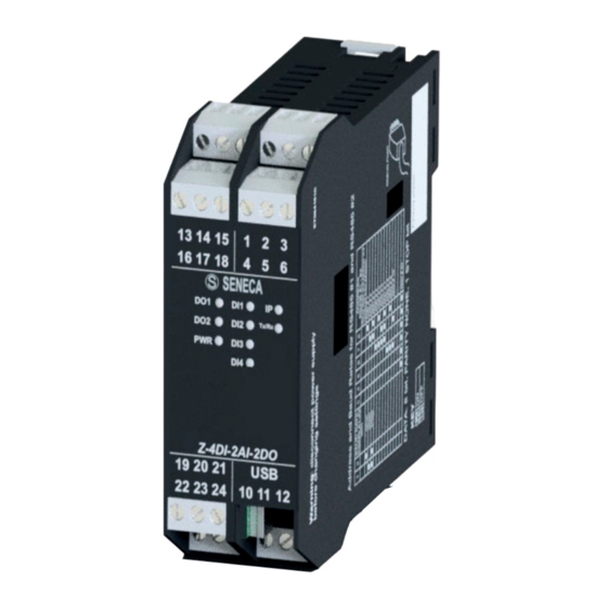 Seneca ZE-4DI-2AI-2DO Installation Manual
