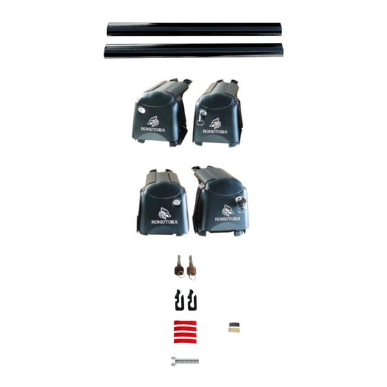 ROKIOTOEX Coyote Crossbars Installation Manual