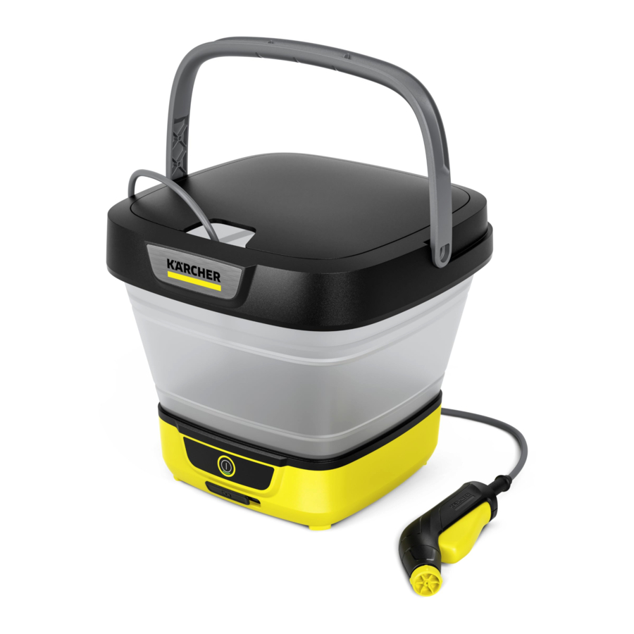 Kärcher OC 3 Foldable | Pulitrice Mobile Senza Fili | Serbatoio Pieghevole 8L | Per Bici E Outdoor - Foto 3