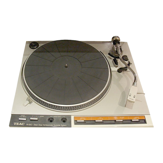 Teac PX-550 Service Manual