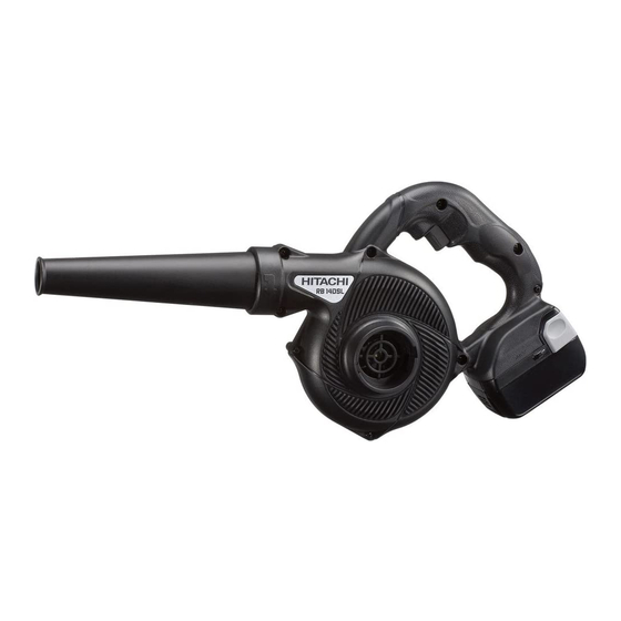 Hitachi RB 14DSL Technical Data And Service Manual