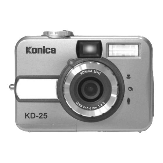 Konica Minolta KD-25 User Manual