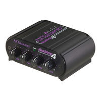 ART HeadAmp4 User Manual