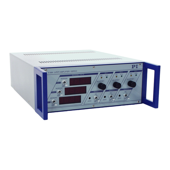 PI E-664 User Manual