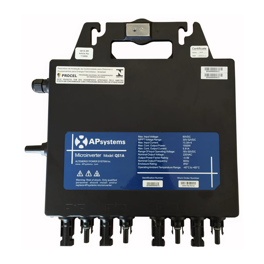 APsystems QS1A Installation & User Manual