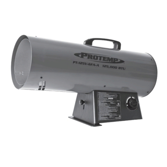 Pinnacle Climate Technologies PROTEMP PT-40-GFA User's Manual & Operating Instructions
