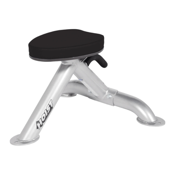 Hoist Fitness CF-3950 Utility Stool Manuals