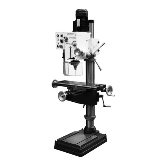 Optium OPTI drill DH 40CT Operating Manual