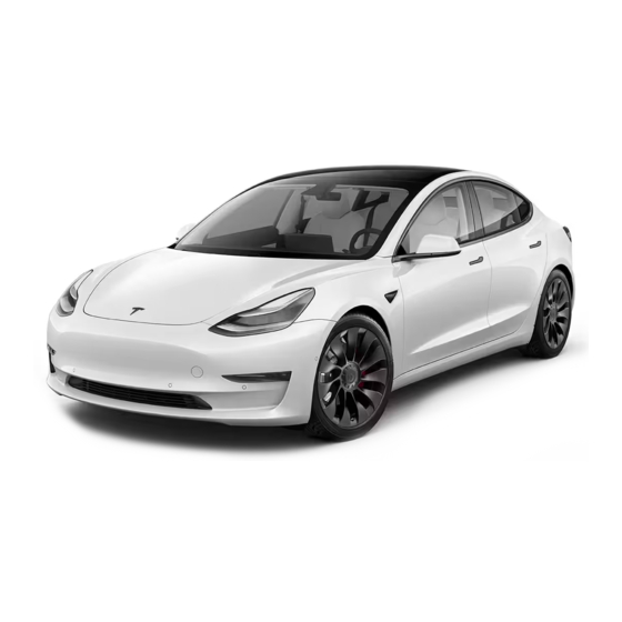 Tesla MODEL 3 2022 Owner's Manual