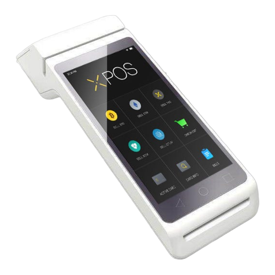 Pundi X XPos Cryptocurrency Point-of-Sale Manuals