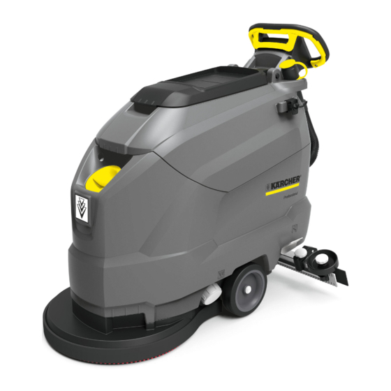 Kärcher BD 50/50 C Bp Pad Wet Manual