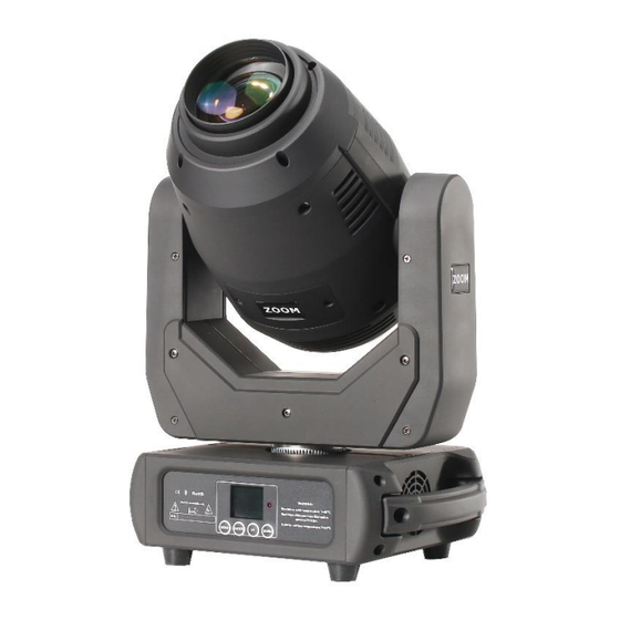 Light4Me VENOM ZOOM 250 User Manual