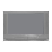 Sony FD Trinitron Wega KV-30HS420 Service Manual