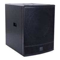 dB Technologies DVX PSW18 User Manual