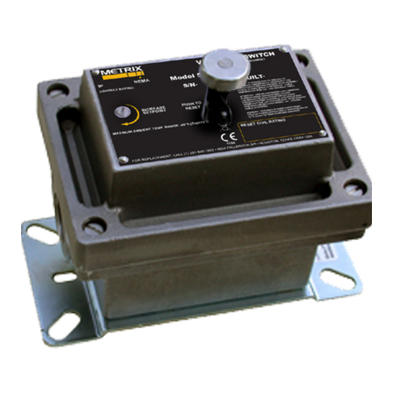 Metrix 5550 User Manual & Installation Manual