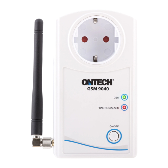 Ontech GSM 9040 Reference Manual
