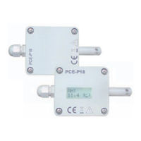PCE Instruments PCE-P18 User Manual