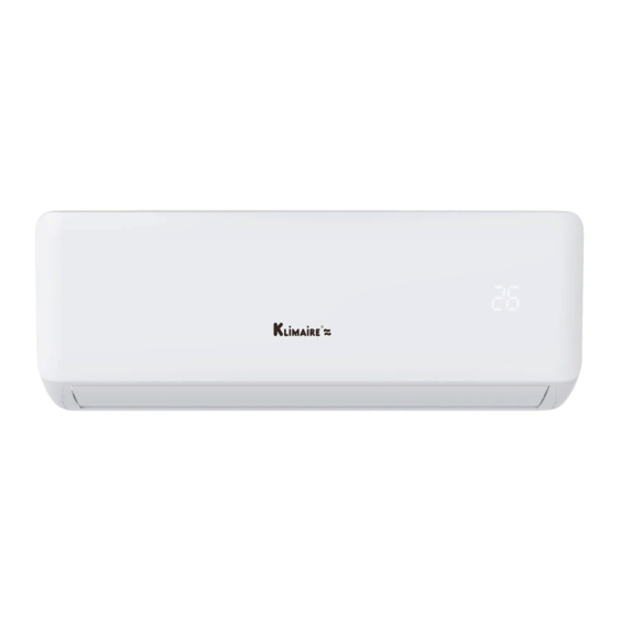 Klimaire KSIA 17 SEER SERIES User Manual